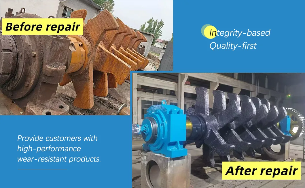 إصلاح آلة التلبيد ذات الأسطوانة الواحدة